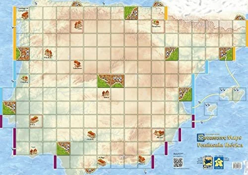 Carcassonne Maps - Iberische Halbinsel