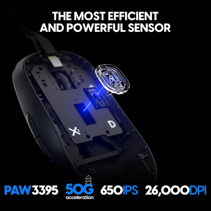 Pulsar Gaming Gears X2A v3 Medium Wired schwarz, USB