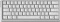 Wooting 60HE v2 Gaming Tastatur, Bright Silver, LEDs RGB, Aluminium, Lekker Tikken Medium, USB, US Vorschaubild