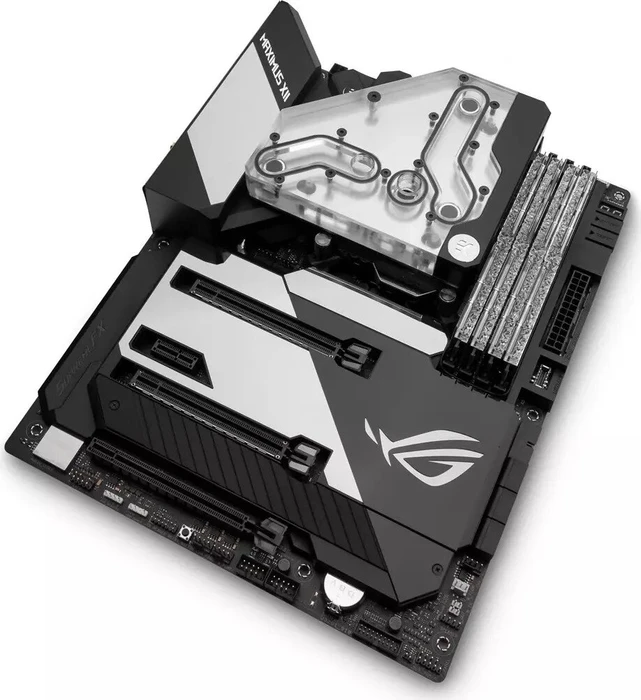 EK Water Blocks Quantum Line EK-Quantum Momentum ASUS ROG Maximus XII Formula D-RGB VRM Bridge, Nickel, Acryl