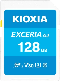 KIOXIA EXCERIA G2 R100/W50 128GB, UHS-I U3, Class 10
