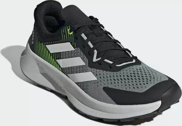 adidas Terrex Soulstride Flow wonder silver/crystal white/lucid lemon (Herren)