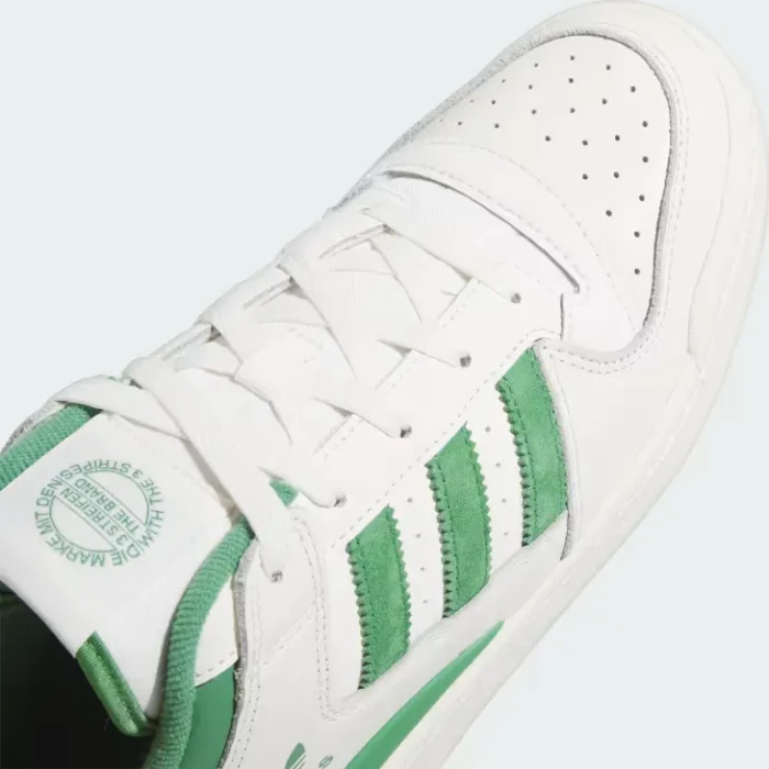 adidas Forum Low CL cloud white/preloved green