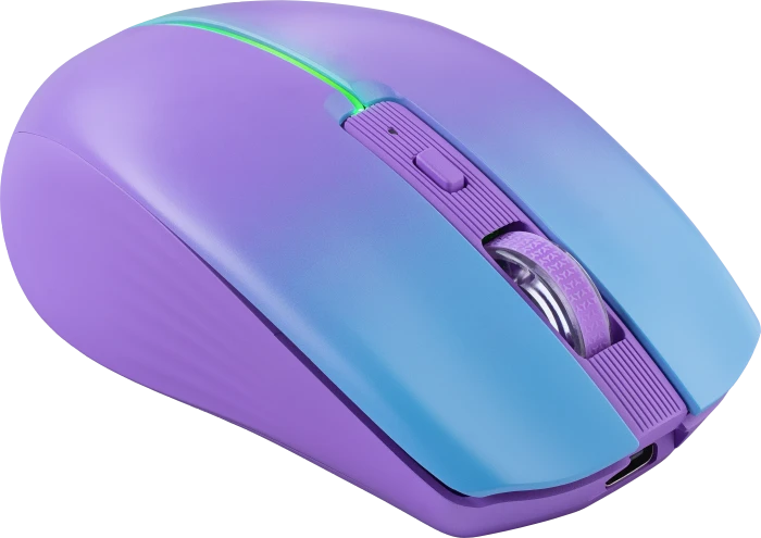 Defender Mystery MM-301 Wireless Optical Mouse violett, USB/Bluetooth