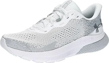 Under Armour HOVR Turbulence 2 white/metallic silver (Damen)