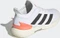 adidas Adizero Ubersonic 4 white/core black/solar red (Herren) Vorschaubild