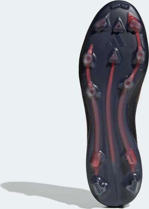 adidas F50 Pro FG core black/iron metallic/lucid red