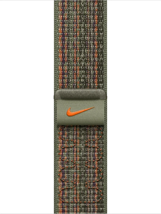 Apple Nike Sport Loop für Apple Watch 41mm Sequoia/orange