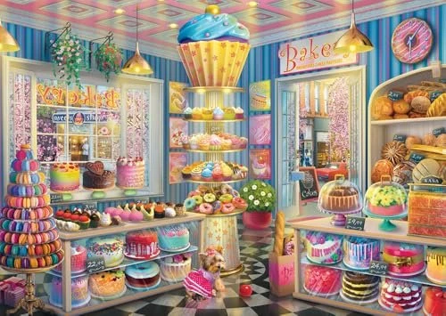 Schmidt Spiele Bunte Bäckerei (1000 Teile) Image