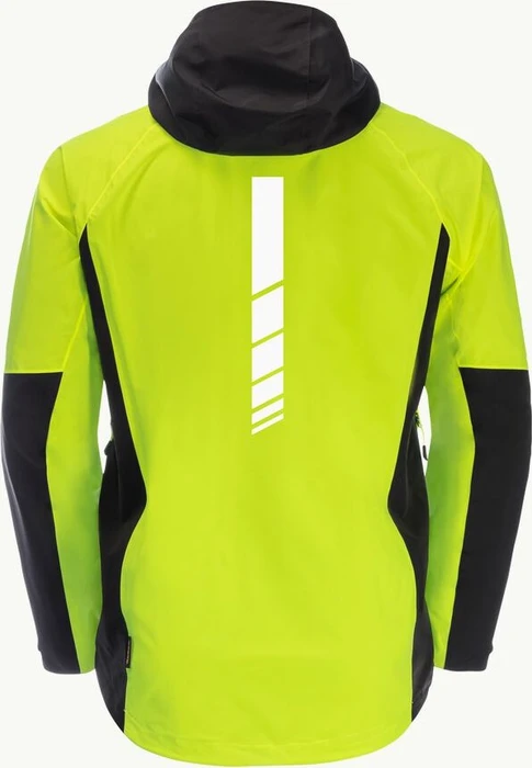 Jack Wolfskin Morobbia 2L Fahrradjacke flashing yellow (Herren)