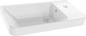 Fackelmann Milano Keramik Gäste-WC-Waschbecken 55cm weiß