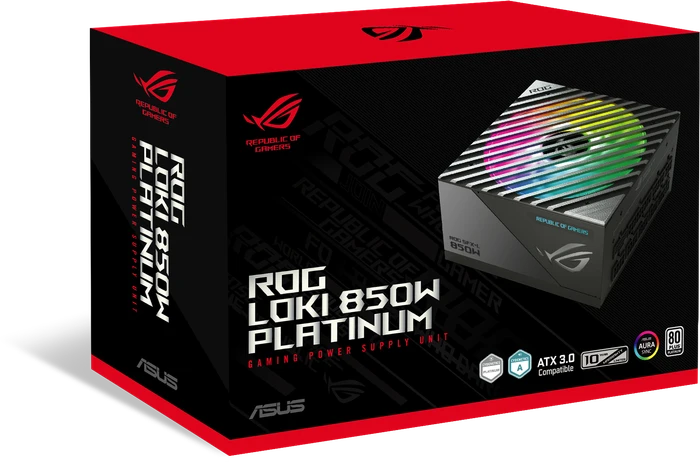 ASUS ROG Loki Platinum, ROG-LOKI-850P-SFX-L-GAMING, 850W, ATX 3.0