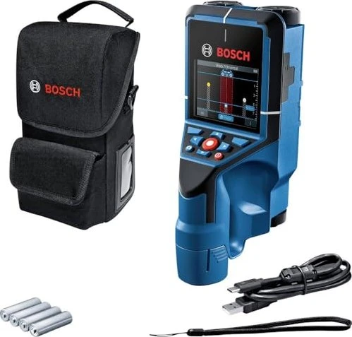 Bosch Professional D-tect 200 C Akku-/Batterie-Multi-Detektor solo inkl. Tasche