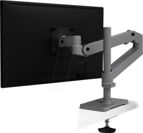 Ergotron LX Pro Monitor Arm, hohe Säule, Direktverschraubung grau