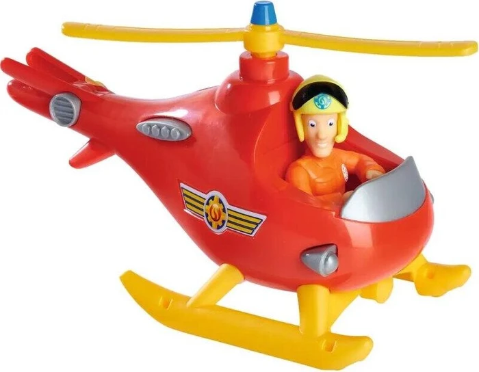 Simba Toys Feuerwehrmann Sam - Junior Wallaby 2 mit Tom Thomas