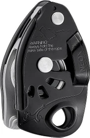 Petzl NEOX halbautomatisches Sicherungsgerät schwarz