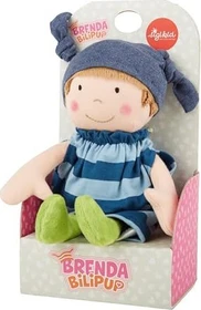Sigikid Brenda Bilipup Stoffpuppe blau