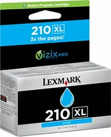 Lexmark Return Tinte 210 XL cyan