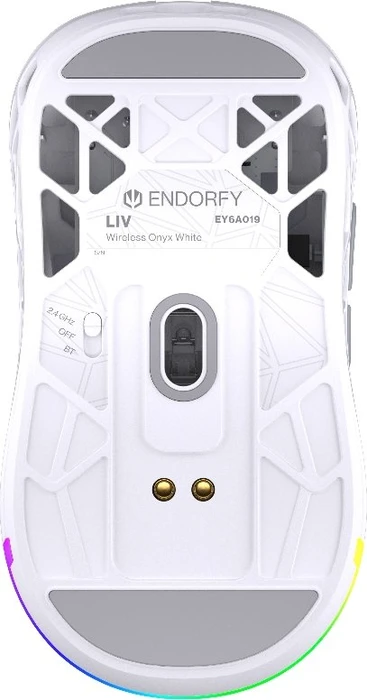 Endorfy LIV Wireless, Onyx White, USB/Bluetooth