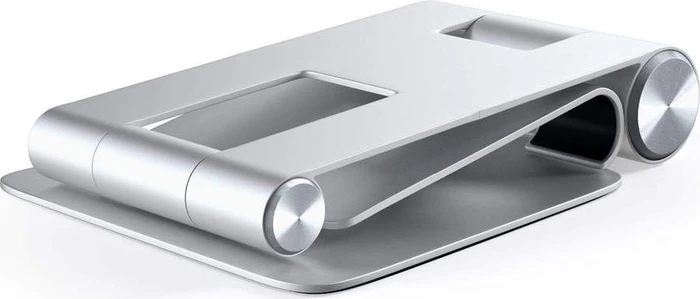 Satechi R1 Aluminum Hinge Holder, Tablet-Stand 4-13", Silver, faltbar
