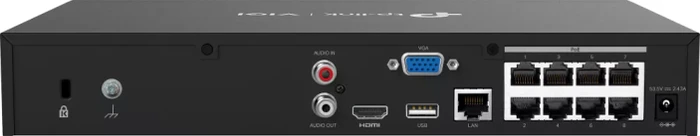 TP-Link VIGI NVR1008H-8MP 8-Kanal, Netzwerk-Videorecorder