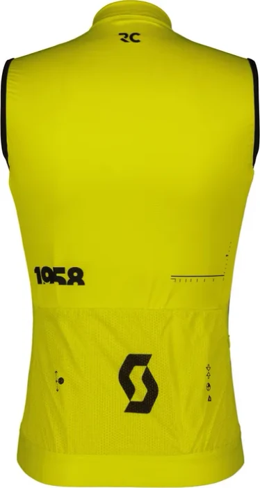 Scott RC Pro Trikot ärmellos sulphur yellow/black (Herren)