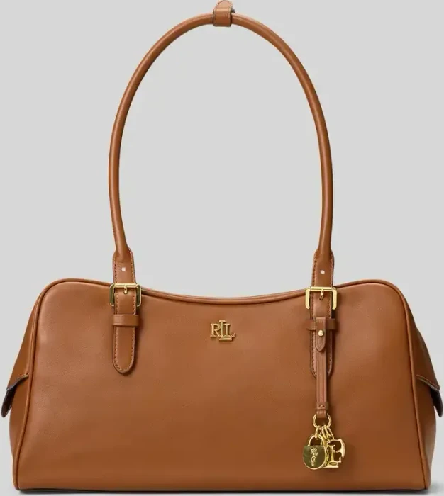 Ralph Lauren Marcy Large Schultertasche lauren tan