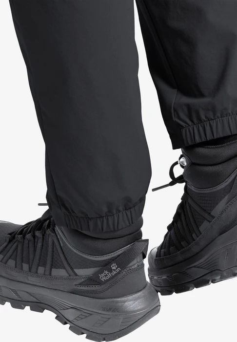 Jack Wolfskin Prelight Trail Hose lang schwarz (Damen)
