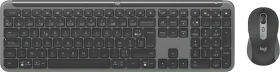 Logitech MK950 Signature Slim Combo for Business Graphite, Logi Bolt, USB/Bluetooth, FR