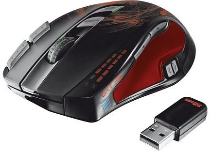 Trust Gaming GXT 35 Wireless Laser Gaming Mouse, USB