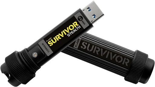 Corsair Flash Survivor Stealth 16GB, USB-A, USB 3.2 Gen 1×1