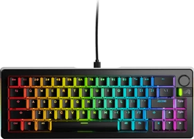 Glorious GMMK 3 Pro 65% Pre-built Gaming Keyboard, schwarz, LEDs RGB, Glorious Fox MX, USB, US (GLO-KB-GMMK3-PRO-65-PB-FOX-W-BLK-US)