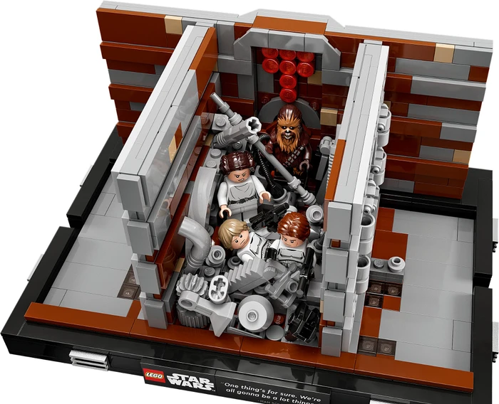 LEGO Star Wars - Müllpresse im Todesstern Diorama