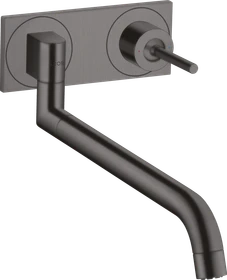 Hansgrohe Axor Uno Wandarmatur brushed black chrome