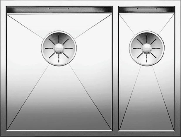 Blanco Zerox 340/180-U InFino Unterbau Becken links edelstahl