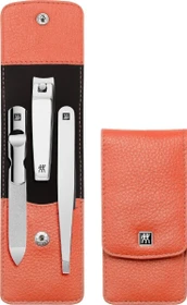 Zwilling Taschen-Etui Maniküre/Pediküre-Set 3-teilig coral