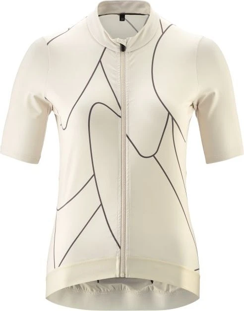 Gonso Road Print Trikot kurzarm chateau gray (Damen)