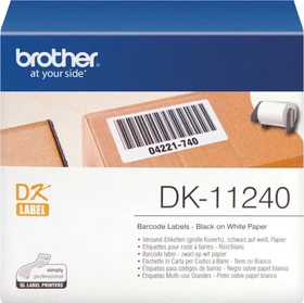Brother Endlosetiketten DK-11240, 102x51mm, weiß, 1er-Pack (600 Etiketten)