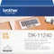 Brother Endlosetiketten DK-11240, 102x51mm, weiß, 1er-Pack (600 Etiketten) Vorschaubild