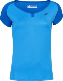 Babolat Play Cap Sleeve Top Tennis Funktionsshirt kurzarm hellblau (Junior)