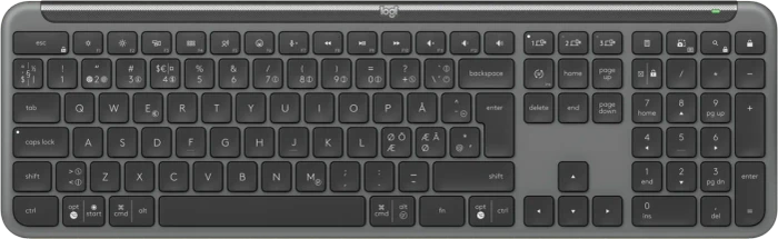 Logitech MK950 Signature Slim Combo for Business Graphite, Logi Bolt, USB/Bluetooth, ND