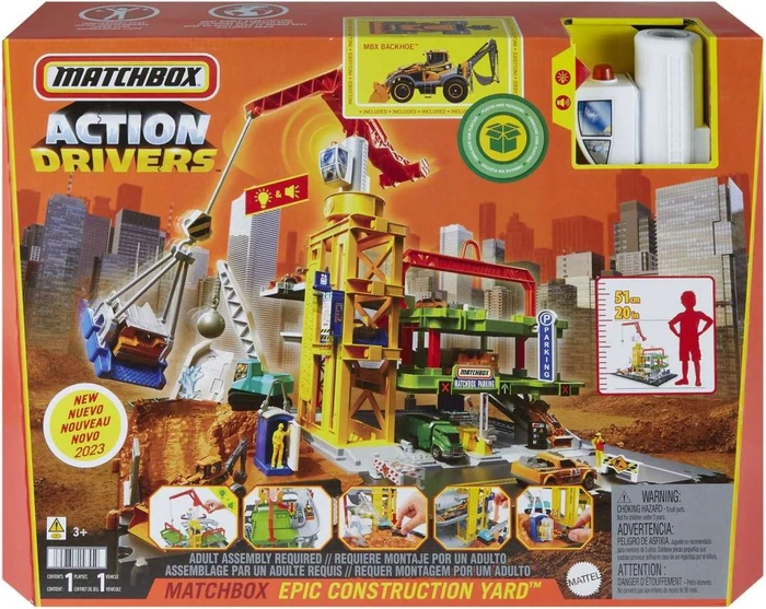 Mattel Matchbox Action Drivers Epische Baustelle