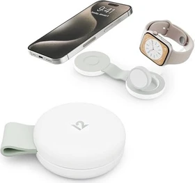 Twelve South ButterFly SE 2-in-1 Qi2 Charger weiß