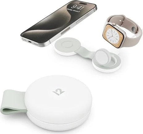 Twelve South ButterFly SE 2-in-1 Qi2 Charger weiß