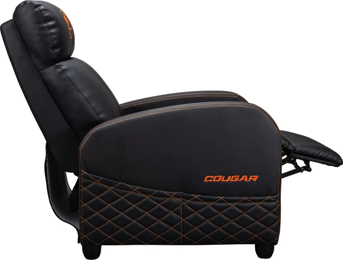 Cougar Ranger Elite Gaming-Sofa, schwarz/orange