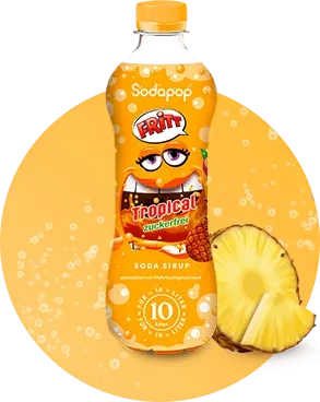 Sodapop Fritt Tropical ohne Zucker Sirup 500ml
