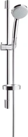 Hansgrohe Croma 100 Brauseset Vario EcoSmart mit Brausestange 65cm und Seifenschale
