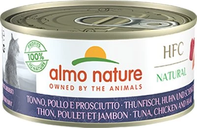 almo nature HFC Natural Cats, Thunfisch, Huhn und Schinken, 3.60kg (24x 150g)