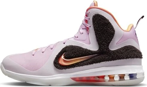 Nike LeBron IX regal pink/velvet brown/white/multicolor (Herren)