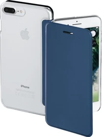 Hama Booklet Clear für Apple iPhone 7 Plus dunkelblau (00177830)